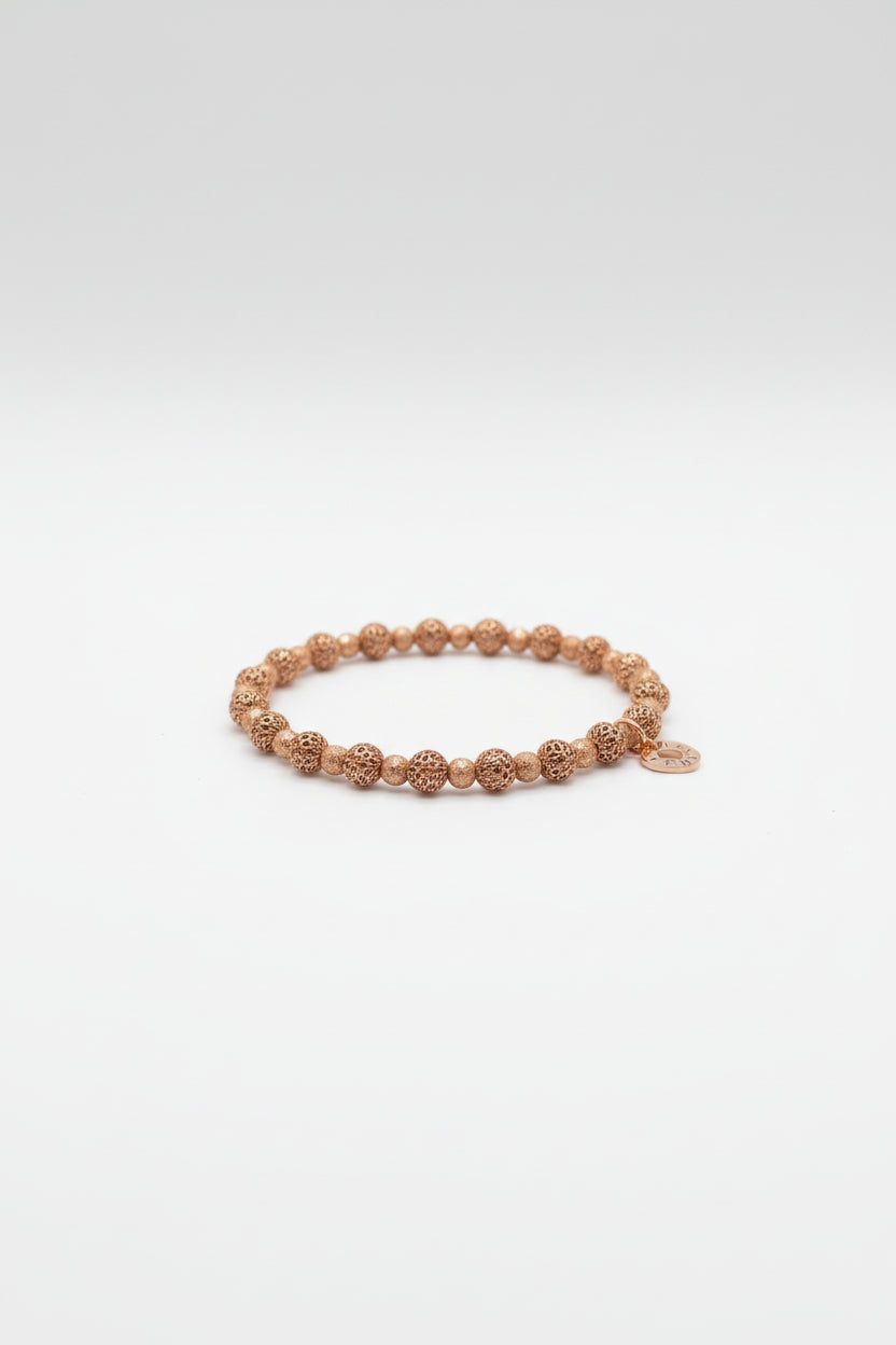 Rete Rosa - Rose Woven Beads + Rose Laser Beads