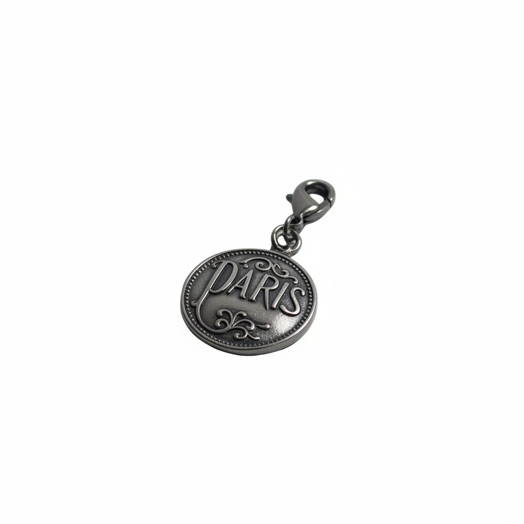 Medium Clip On Paris Charm