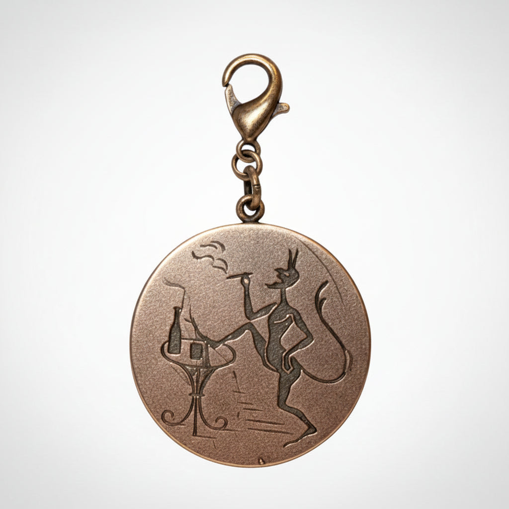 Large Devil Disc Charm