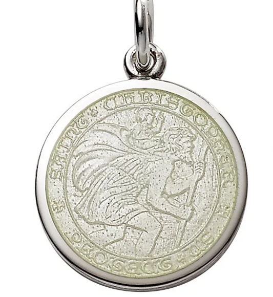 St. Christopher Enamel Medal