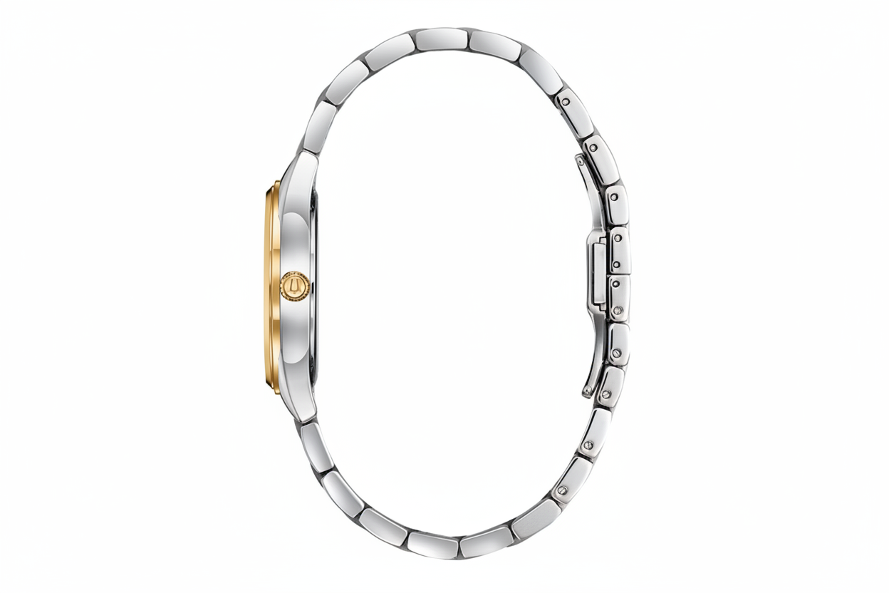 Bulova Sutton Women's Two Tone Stainless Steel Bracelet Watch