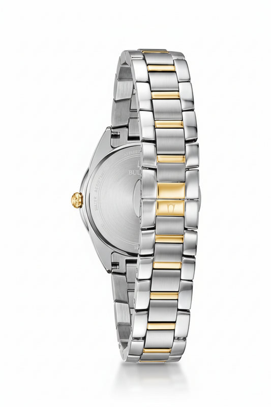 Bulova Sutton Women's Two Tone Stainless Steel Bracelet Watch