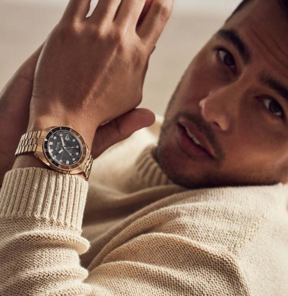 Bulova Oceanographer GMT Automatic Rose Gold-Tone Watch