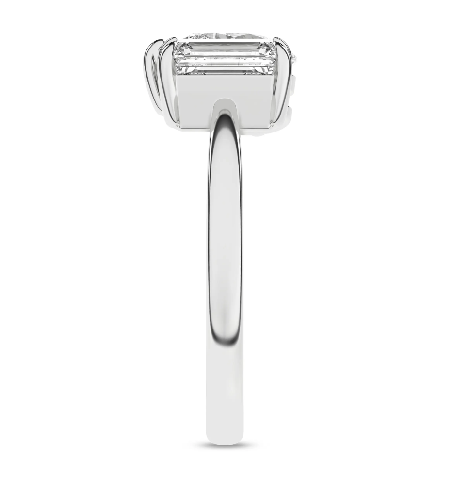 Toi Et Moi Ring (Emerald & Pear)