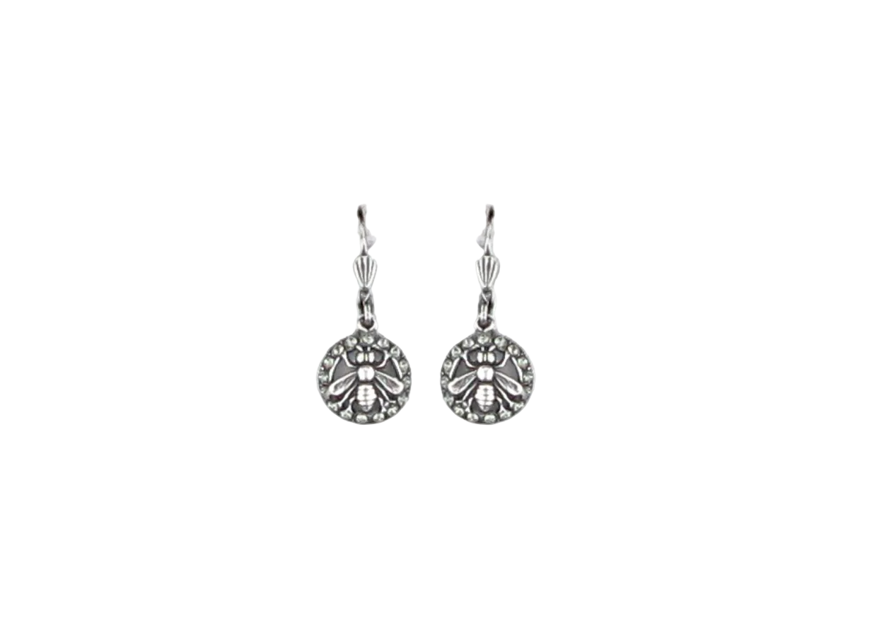La Vie French Bee Silver Earring