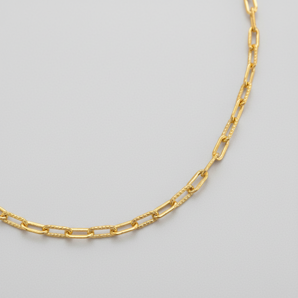 Gold Filled Twist Paperclip