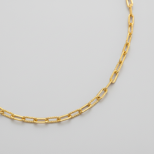 Gold Filled Twist Paperclip