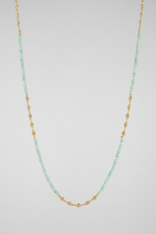Mint Quartz Necklace