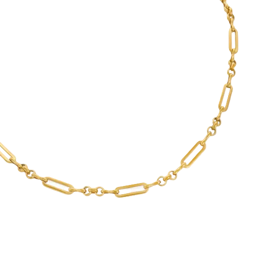 Chain Link Water Resistant Necklace