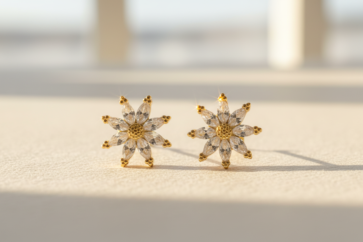 CZ Stud Earrings