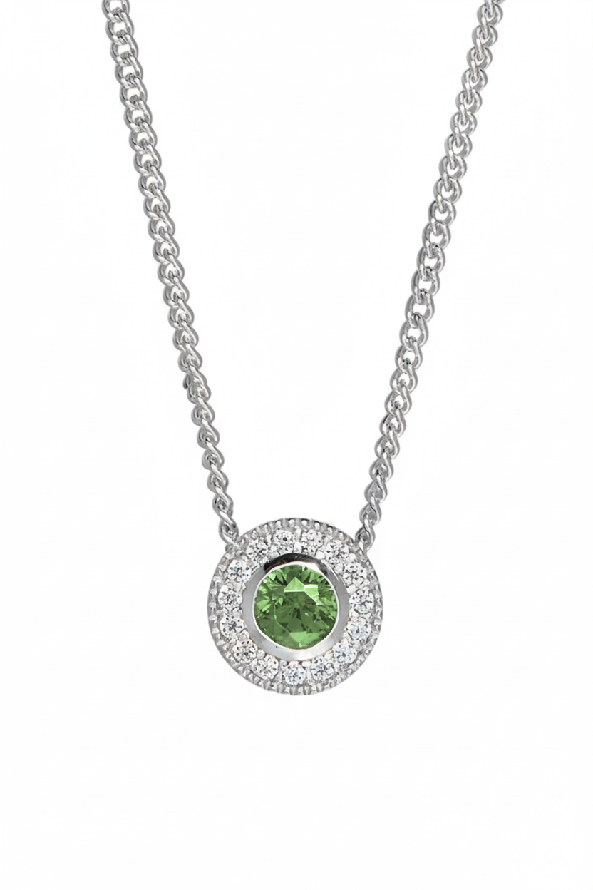 August Birthstone Pendant