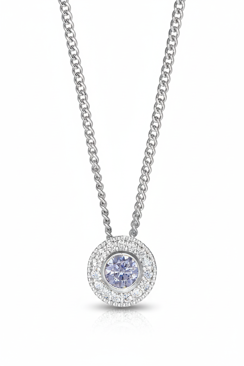 June Birthstone Pendant