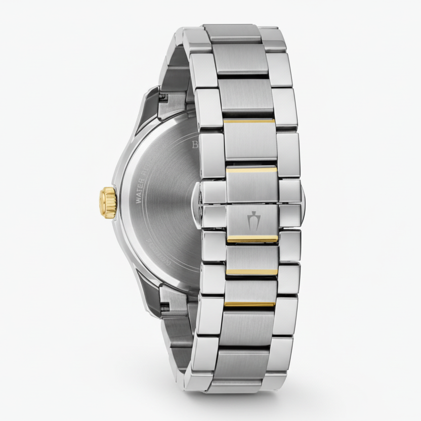 Silver-Tone Dial Wilton Watch