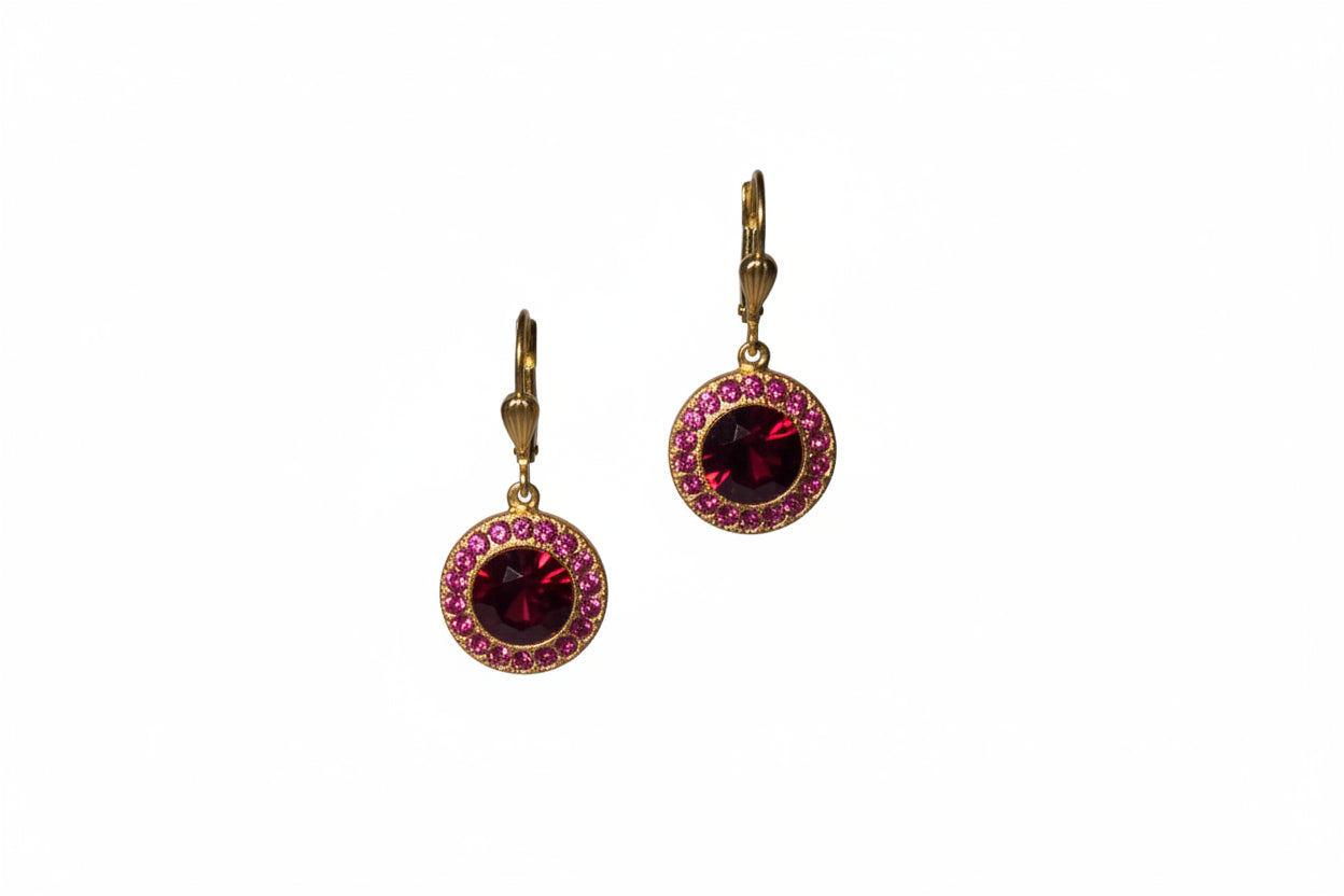 Rhinestone Crystal With Surrounding Mini Crystals