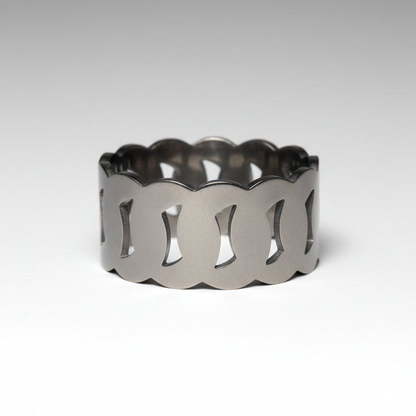 Silver Statement Link Bracelet