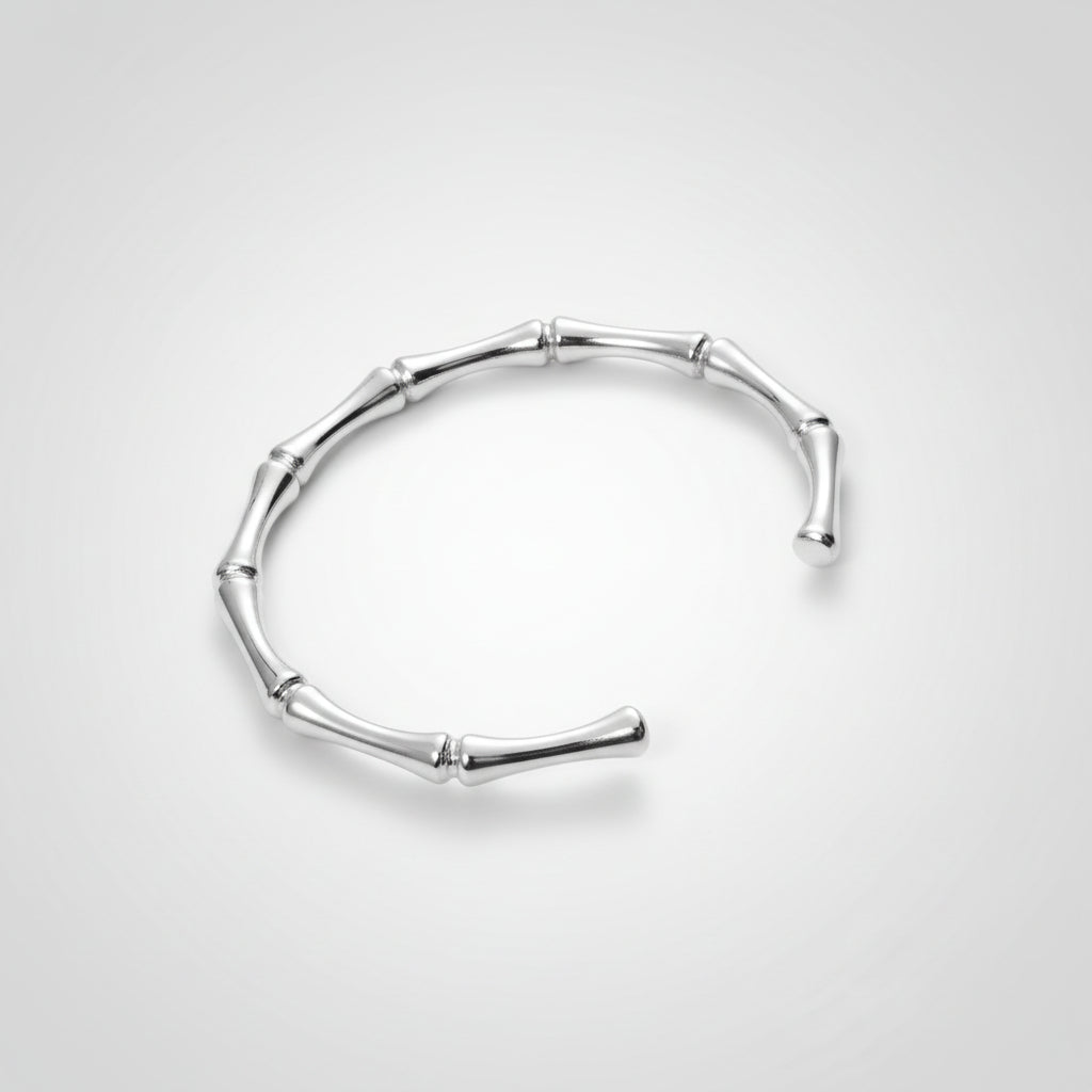 Matte Finish Bamboo Cuff Bracelet