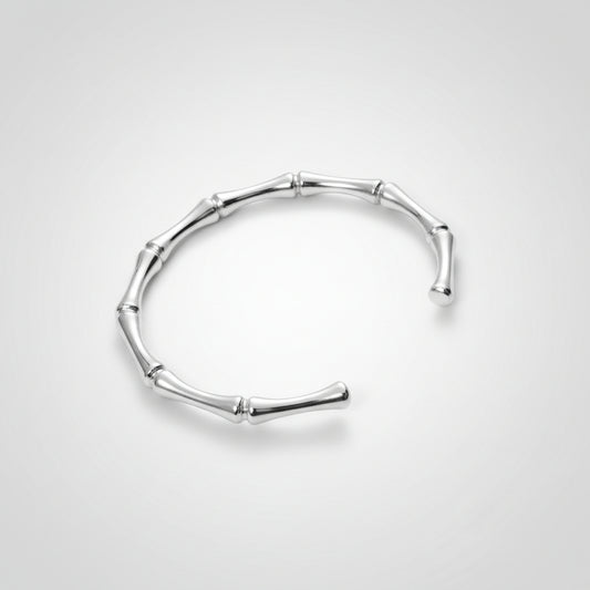 Matte Finish Bamboo Cuff Bracelet