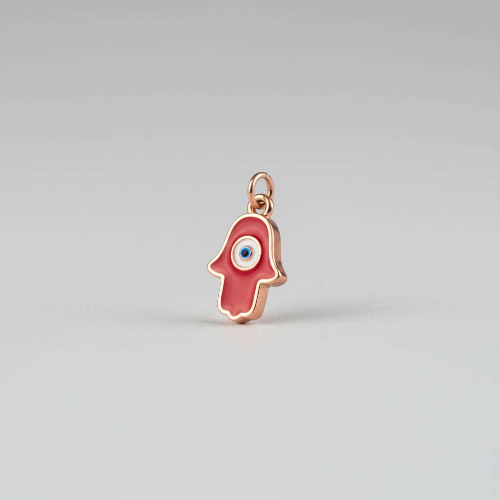 Red Hamsa Pendant