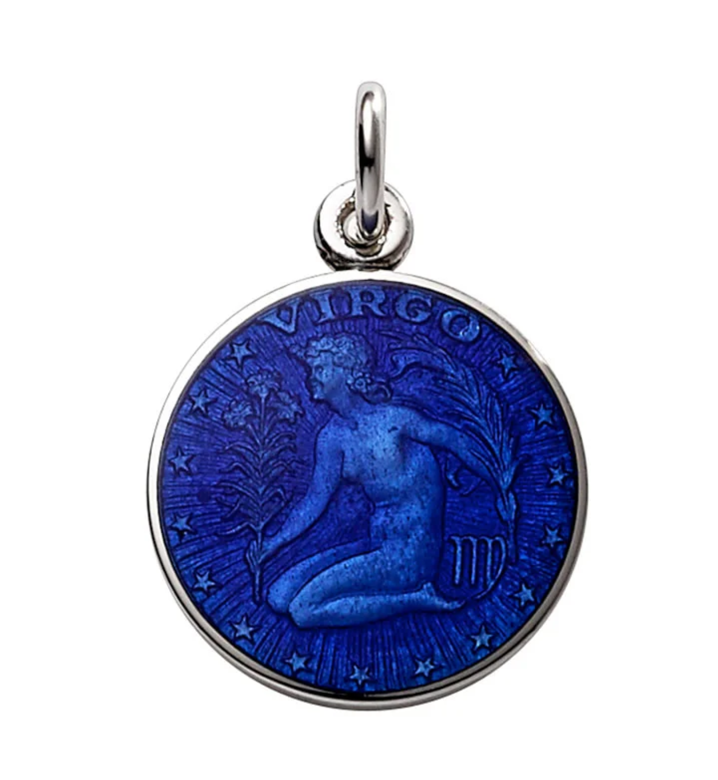 Zodiac Enamel Metal - Nickel Size