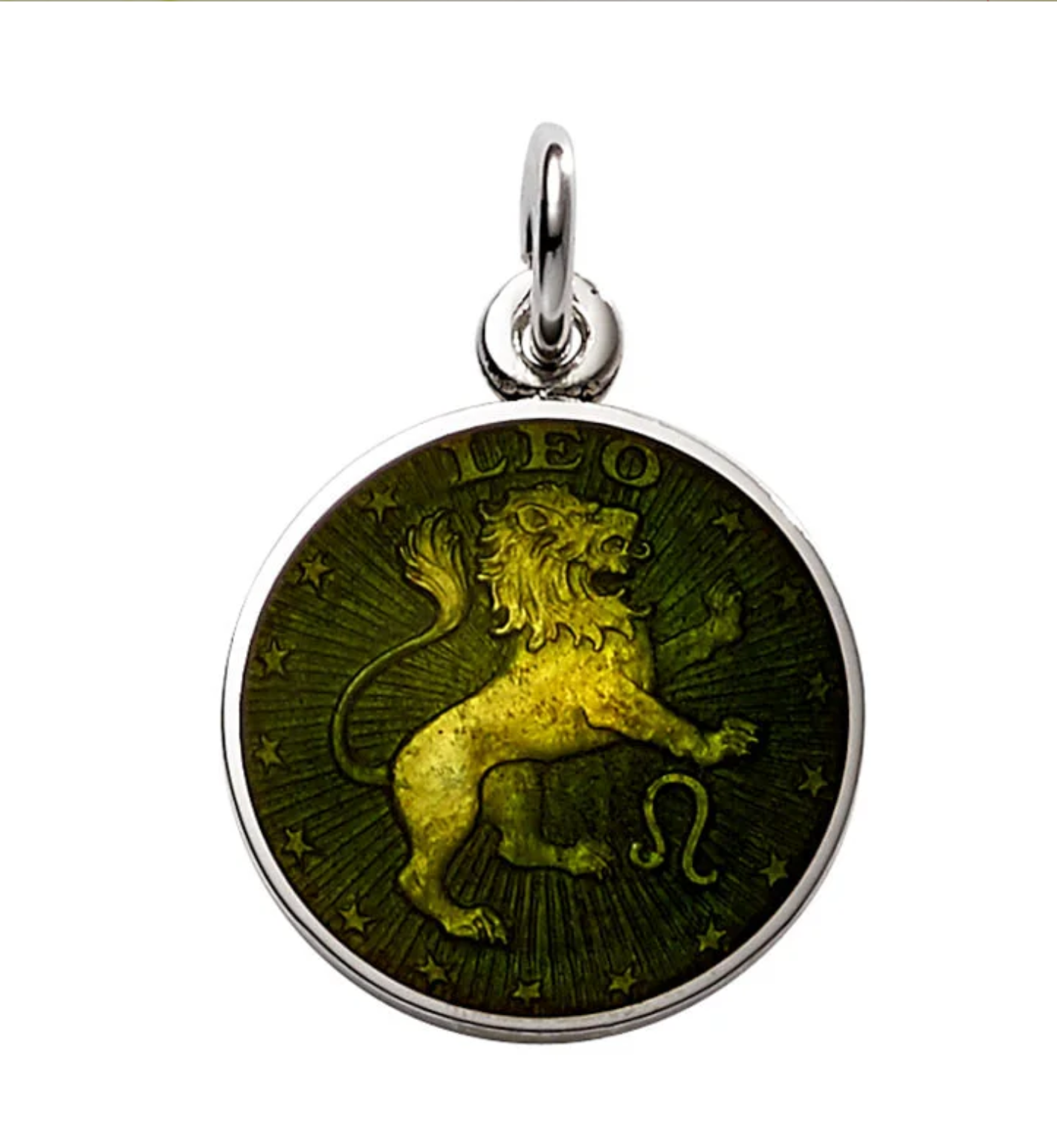 Zodiac Enamel Metal - Nickel Size