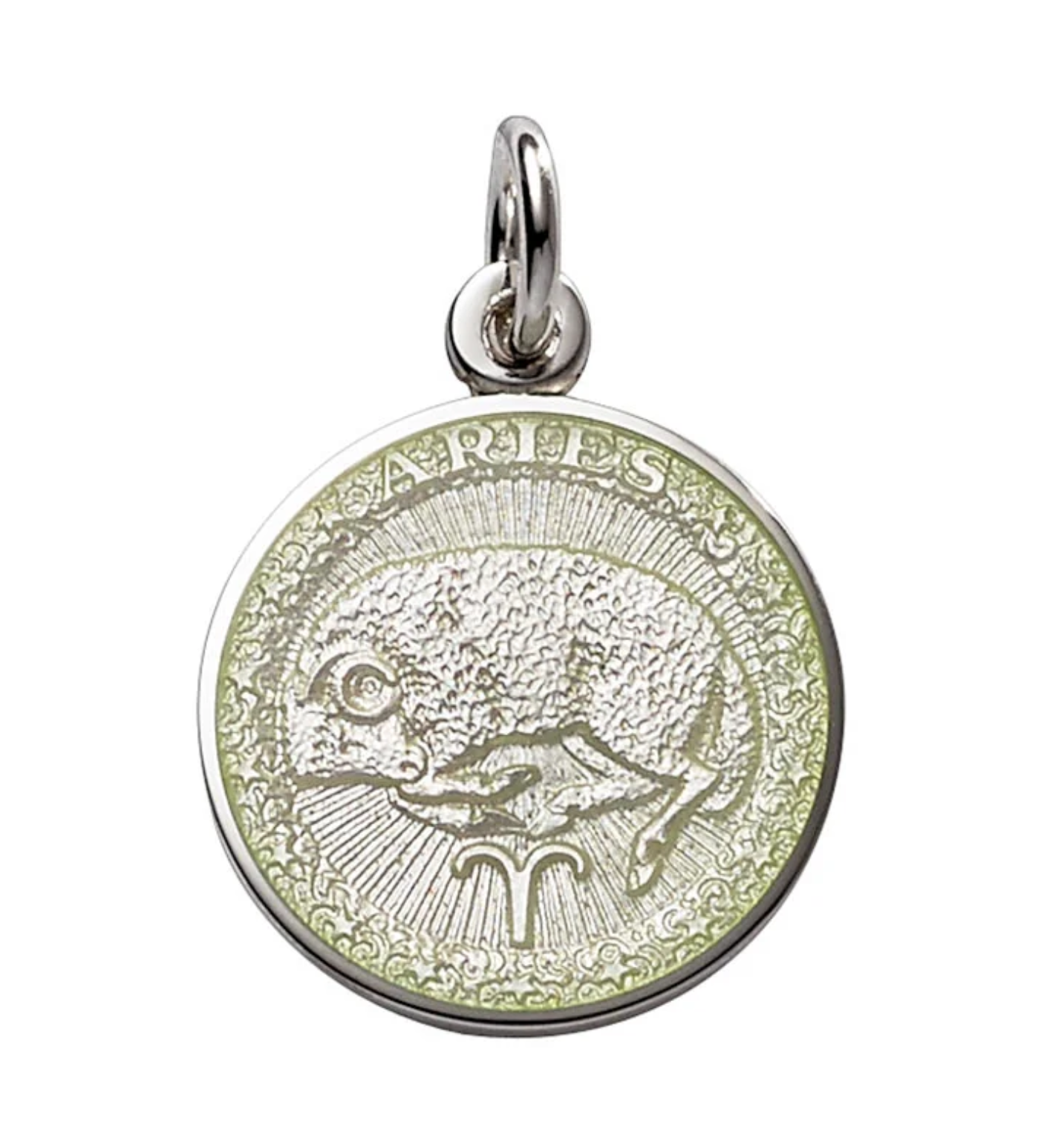 Zodiac Enamel Metal - Nickel Size