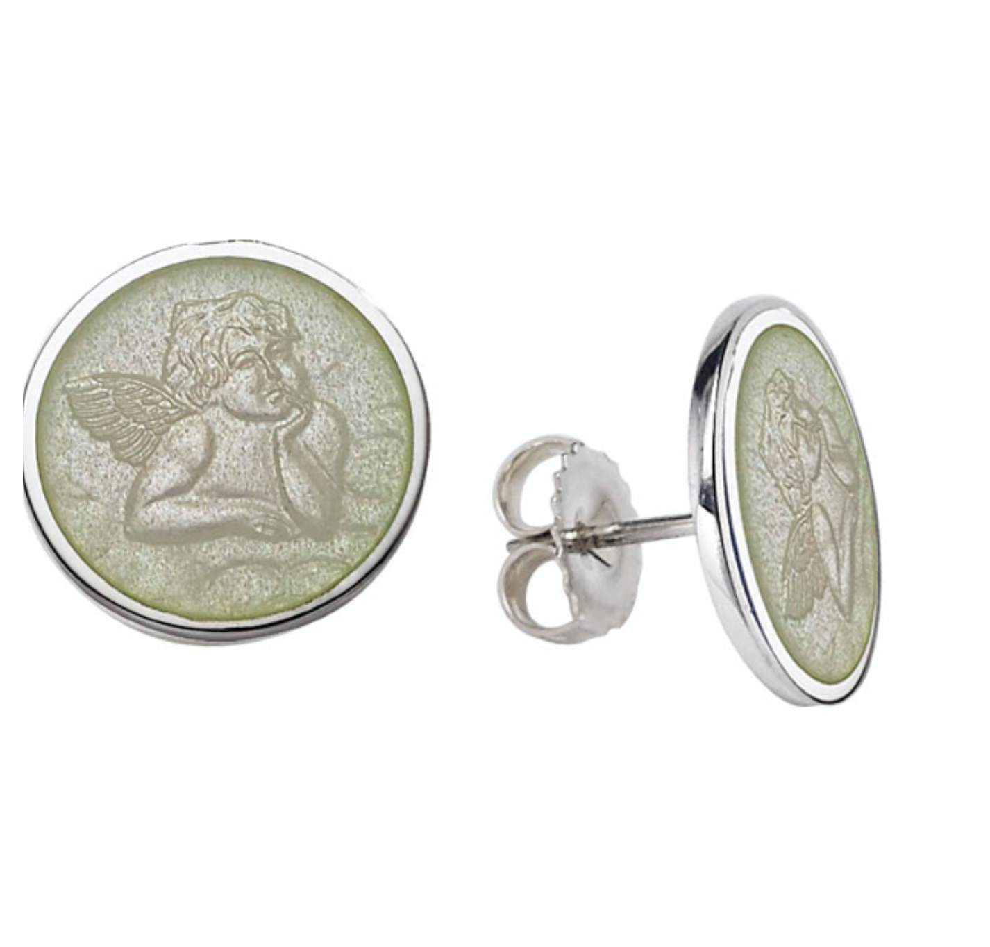 Cherub Post Earrings