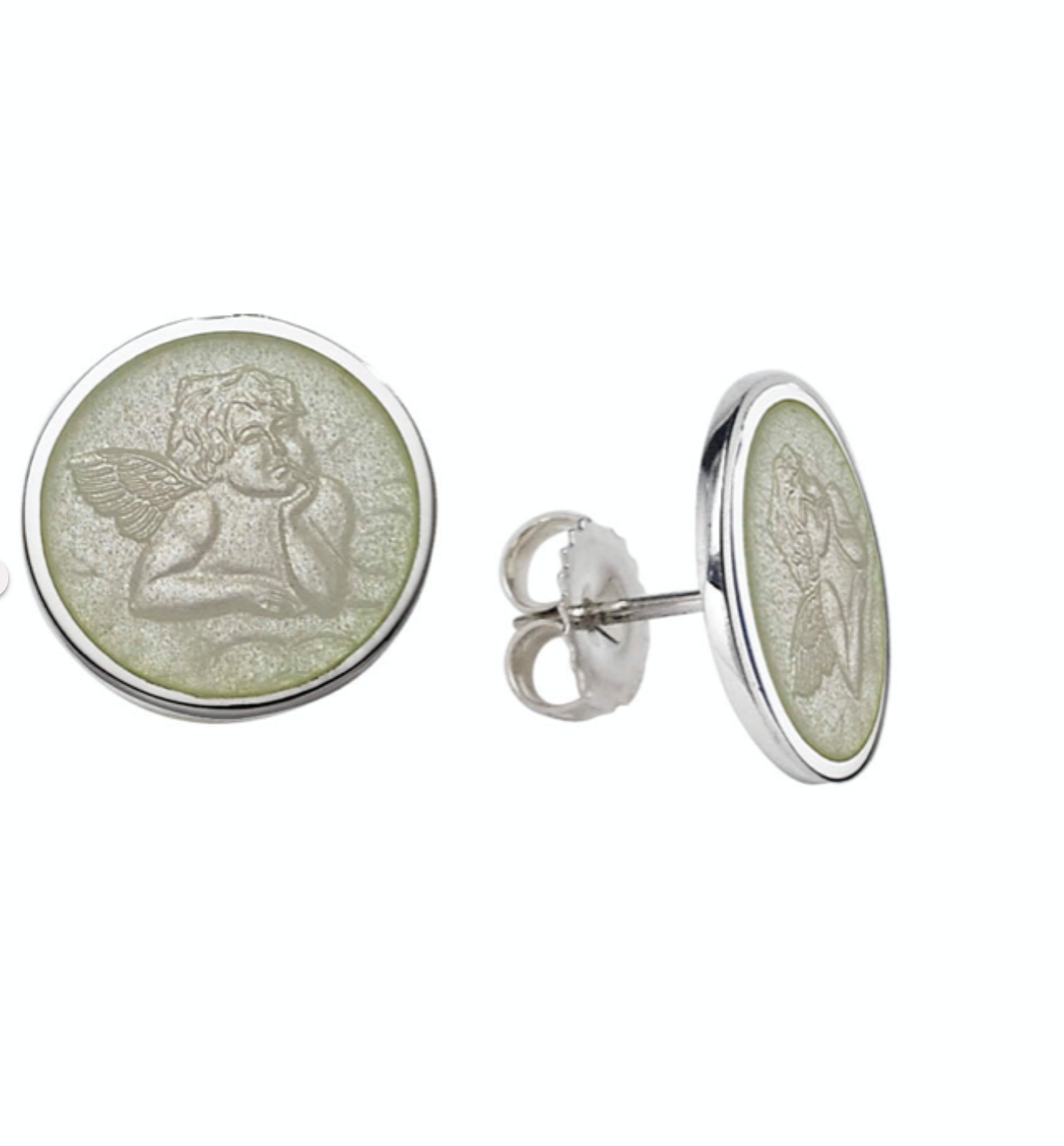 Cherub Post Earrings