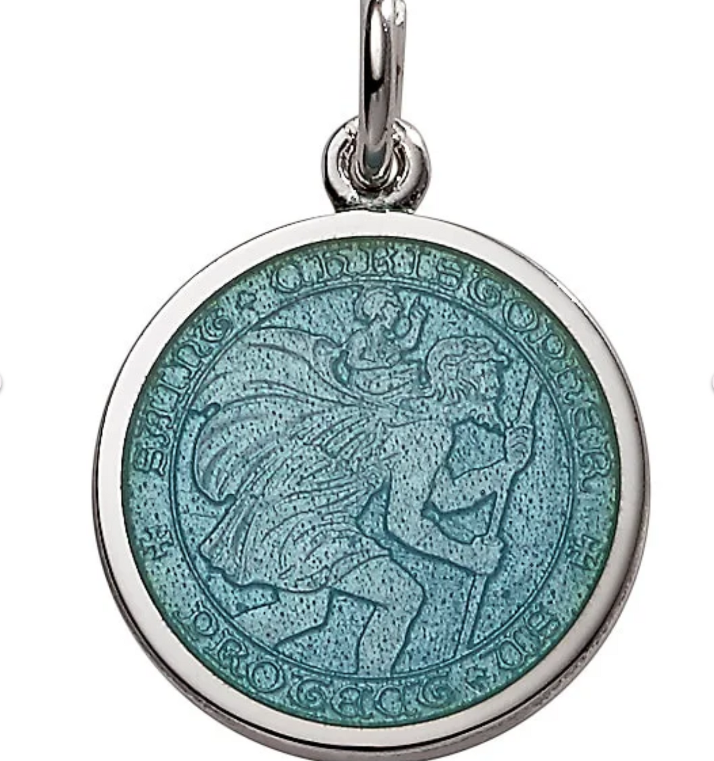 St. Christopher Enamel Medal