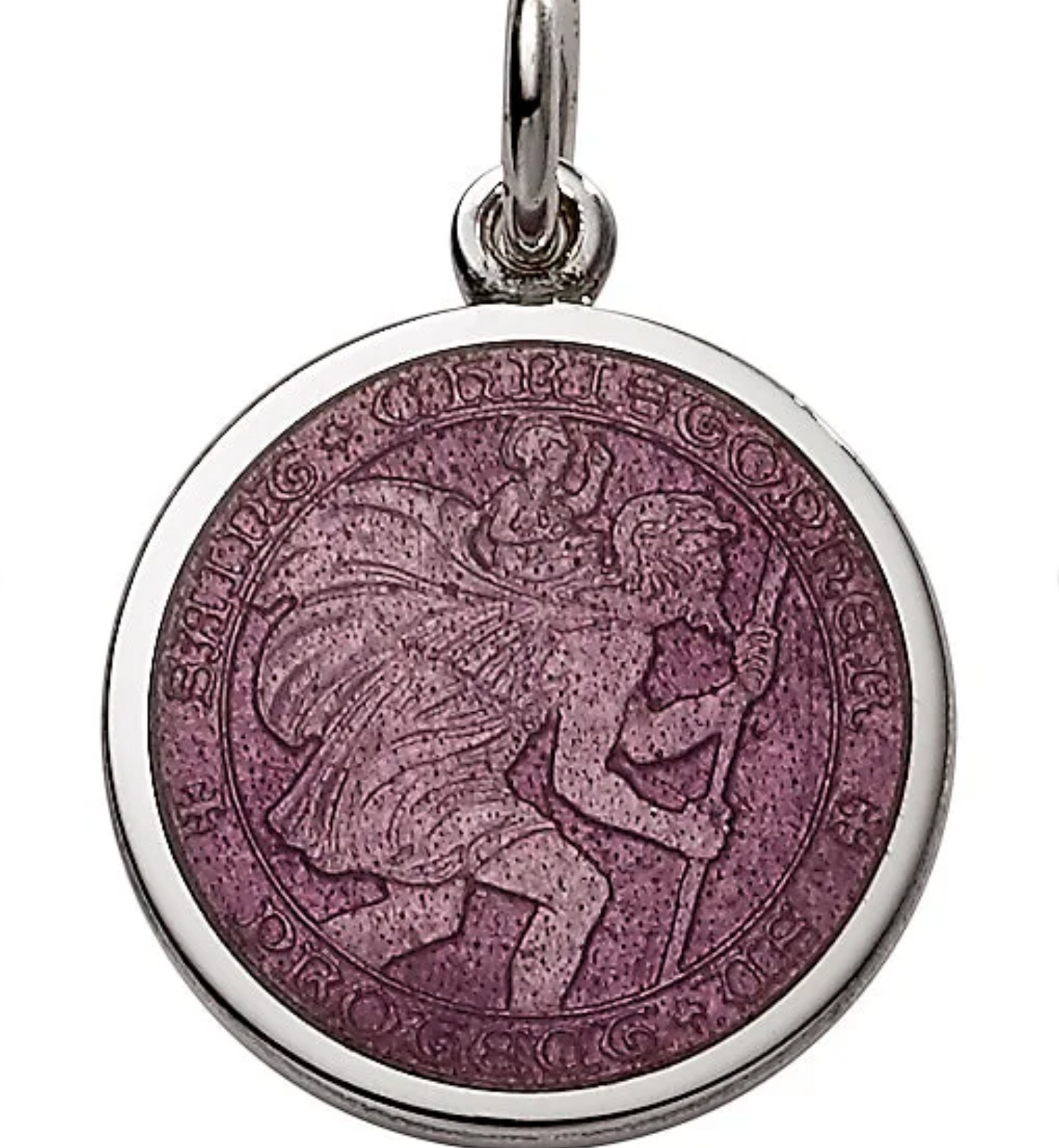 St. Christopher Enamel Medal