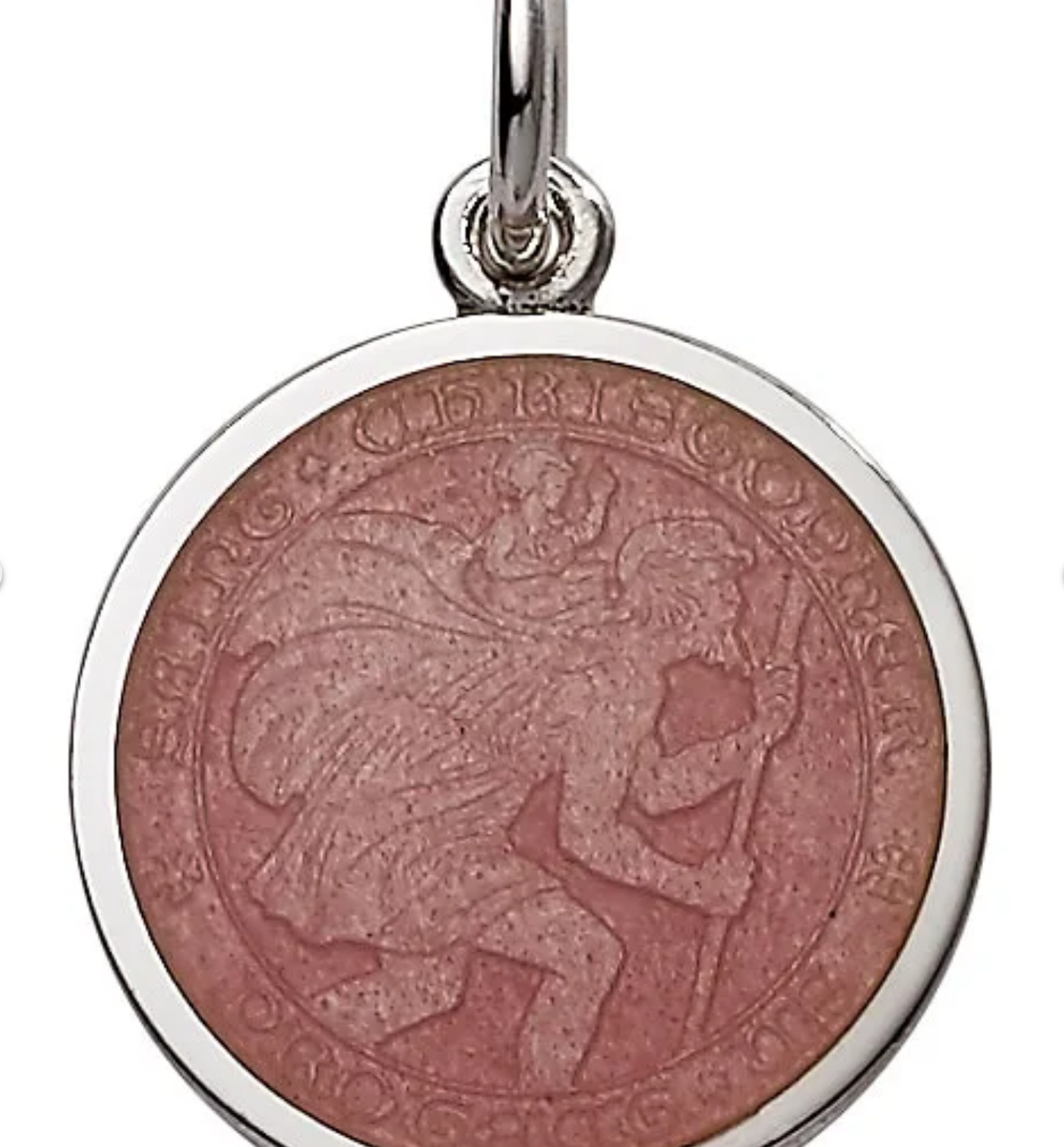 St. Christopher Enamel Medal