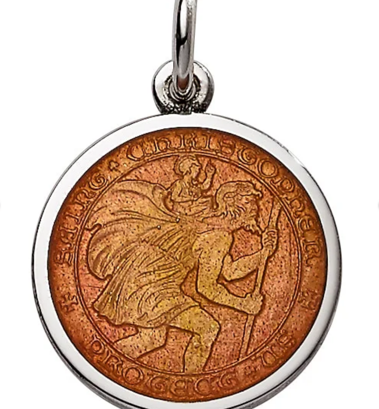 St. Christopher Enamel Medal