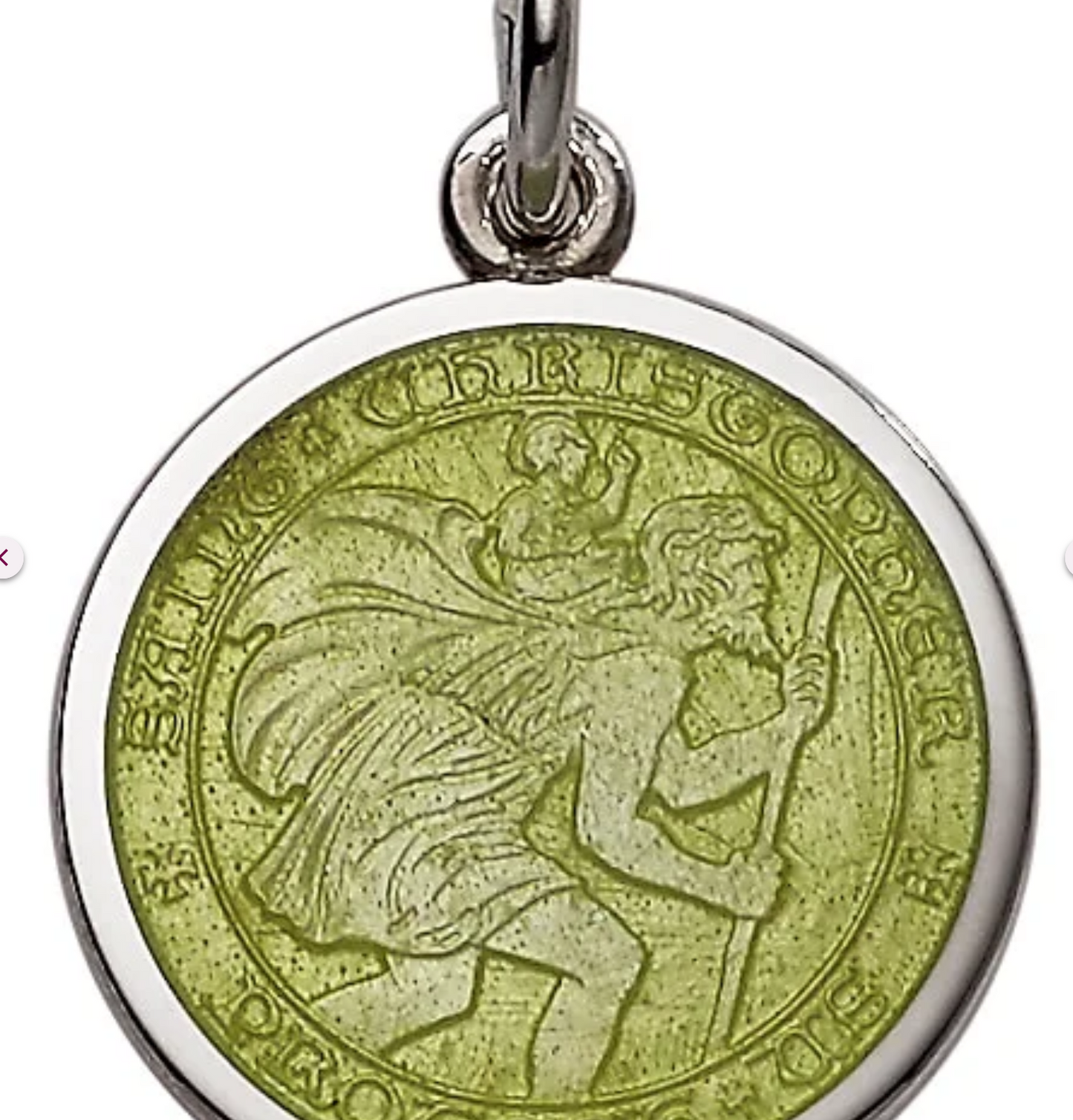St. Christopher Enamel Medal