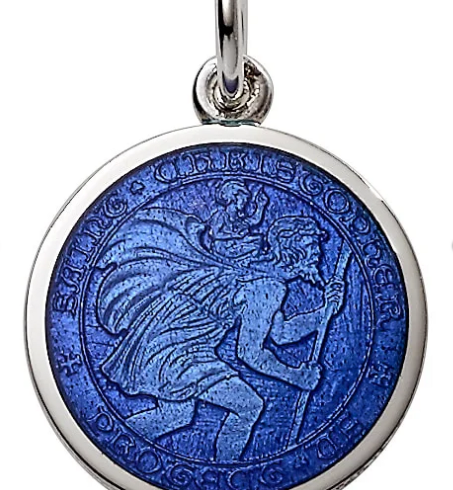 St. Christopher Enamel Medal