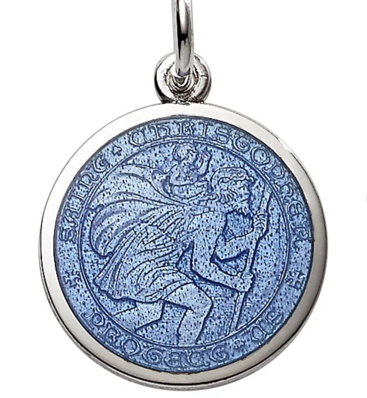 St. Christopher Enamel Medal