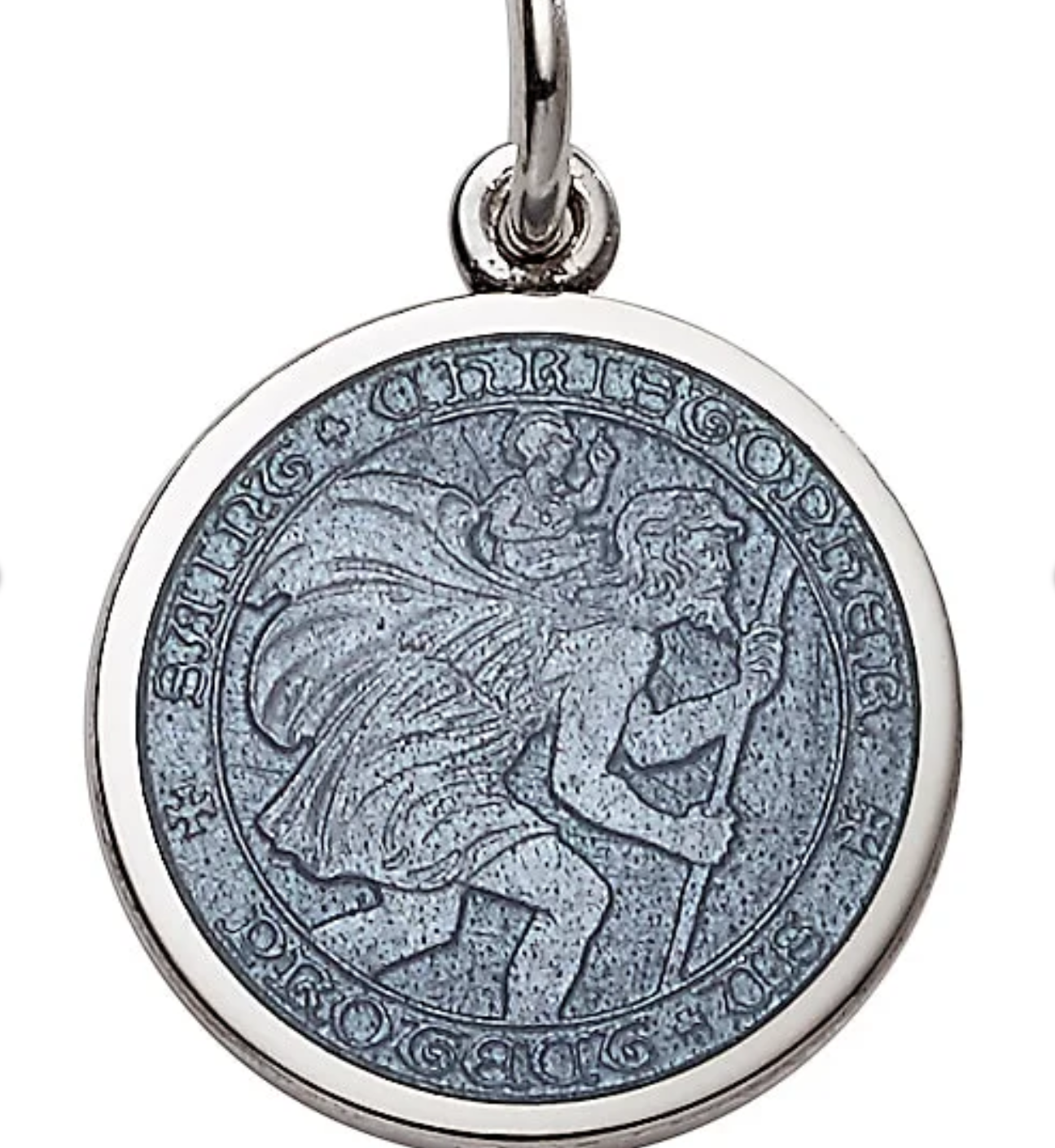 St. Christopher Enamel Medal
