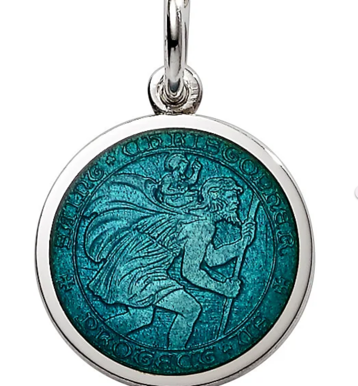 St. Christopher Enamel Medal