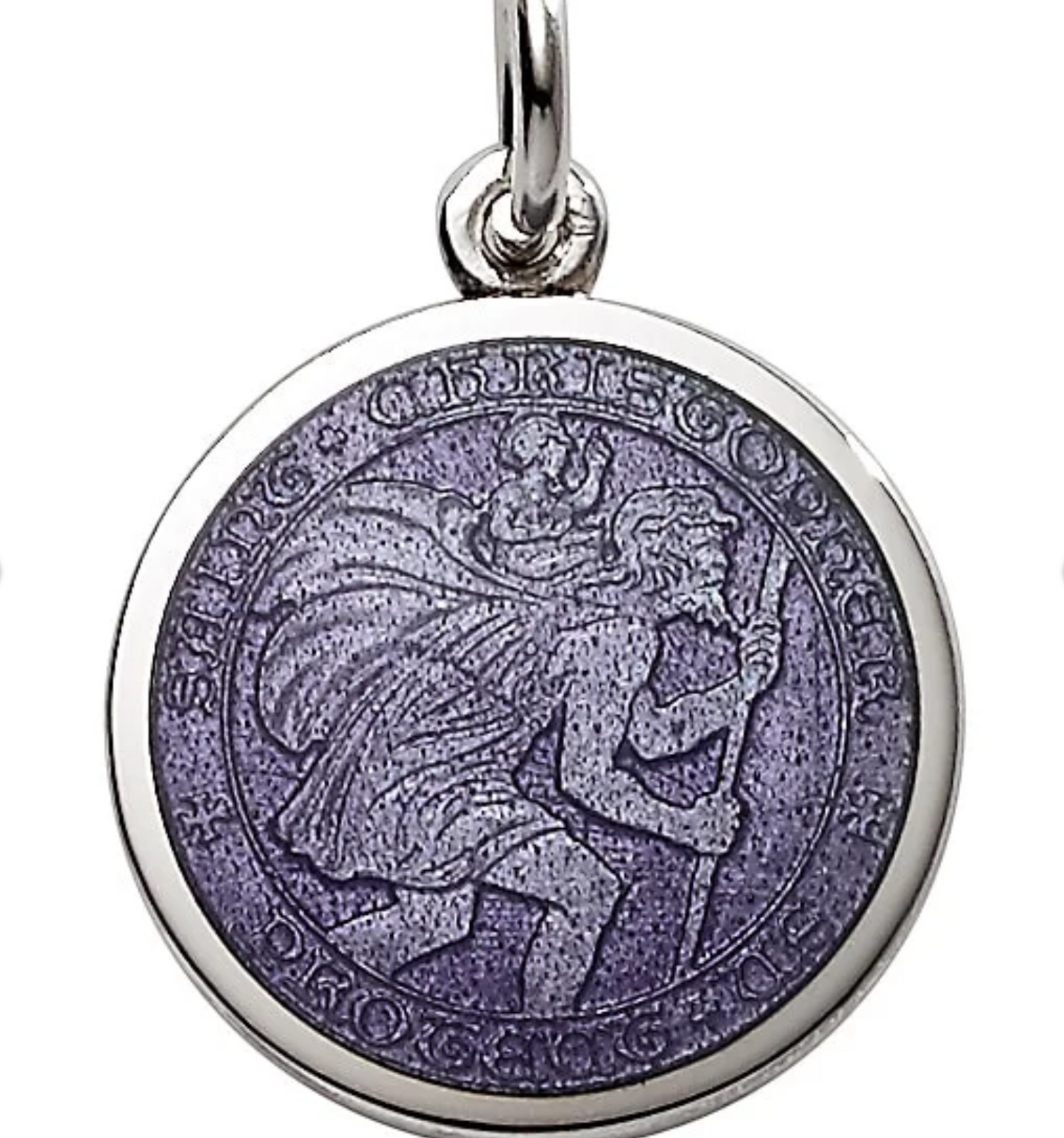 St. Christopher Enamel Medal