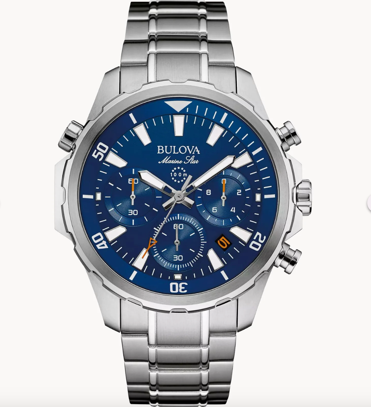 Bulova ~ Marine Star Series B Blue