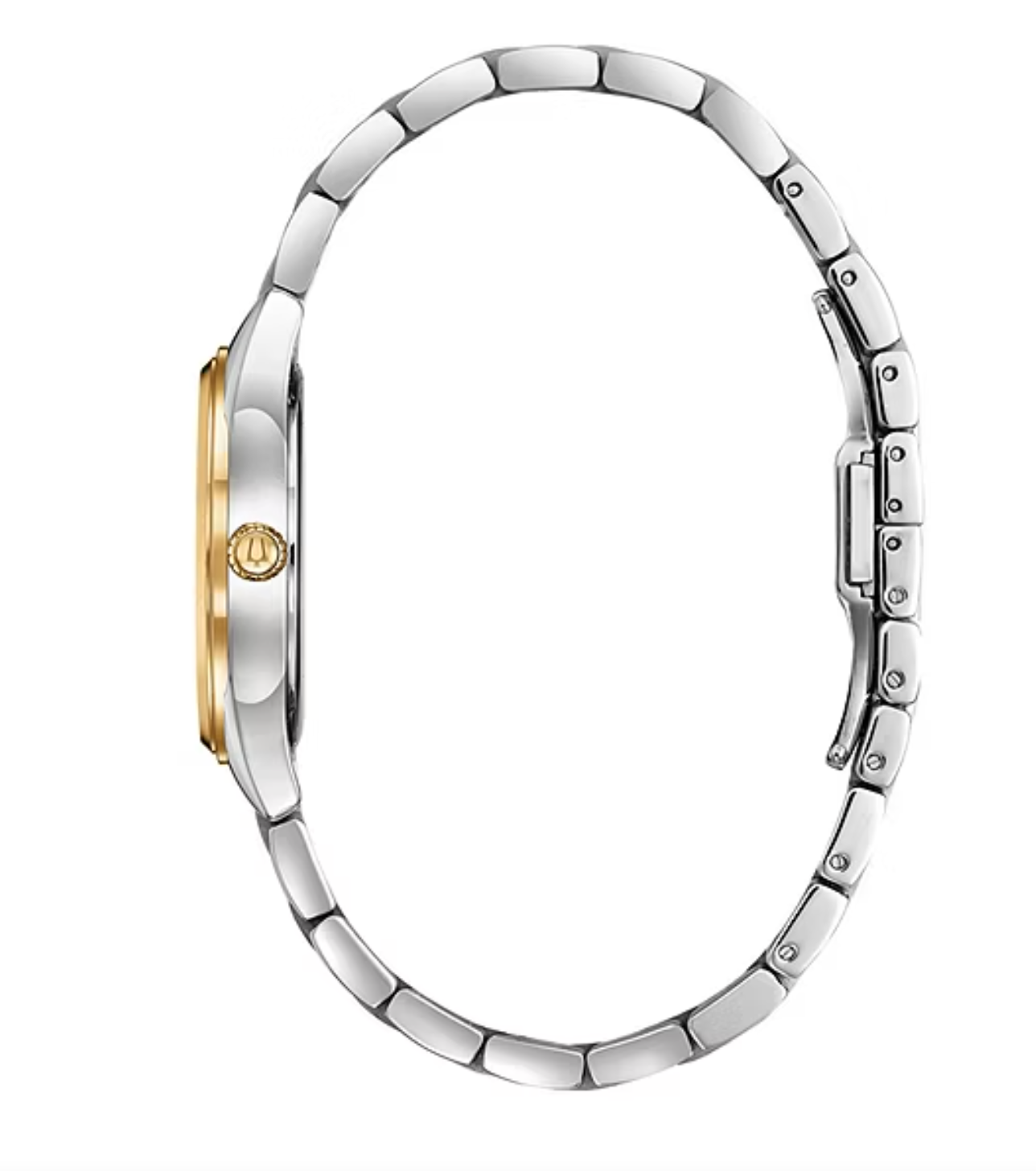 Bulova Sutton Womens Two Tone Stainless Steel Bracelet Watch 98p184