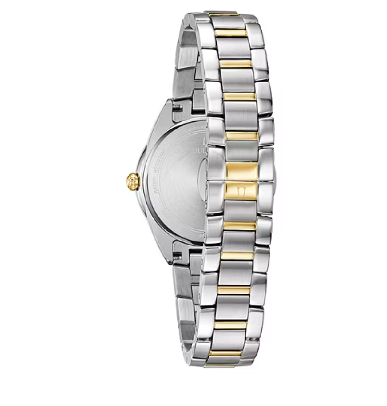 Bulova Sutton Womens Two Tone Stainless Steel Bracelet Watch 98p184