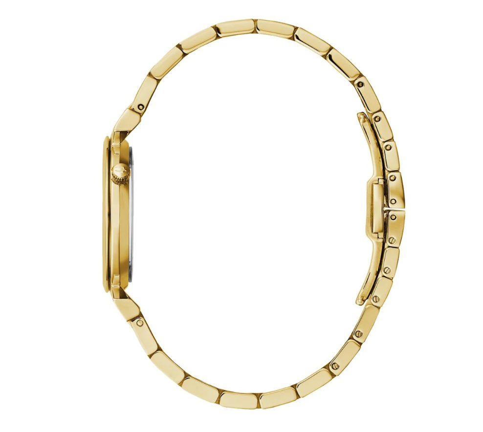 Bulova Ladies' Regatta Gold-Tone Stainless Steel Watch with Mother of Pearl Dial