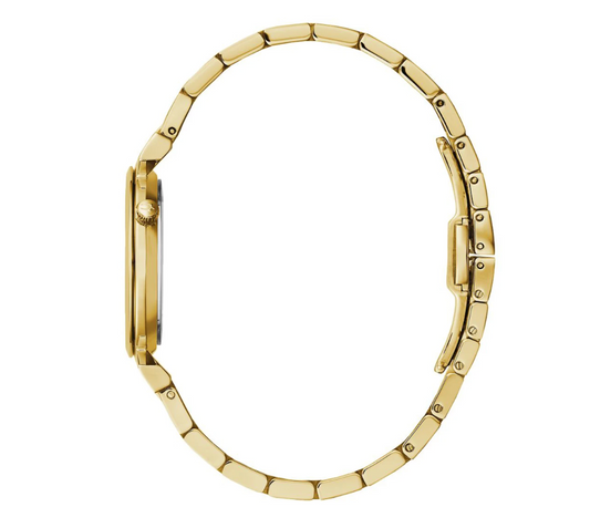 Bulova Ladies' Regatta Gold-Tone Stainless Steel Watch with Mother of Pearl Dial