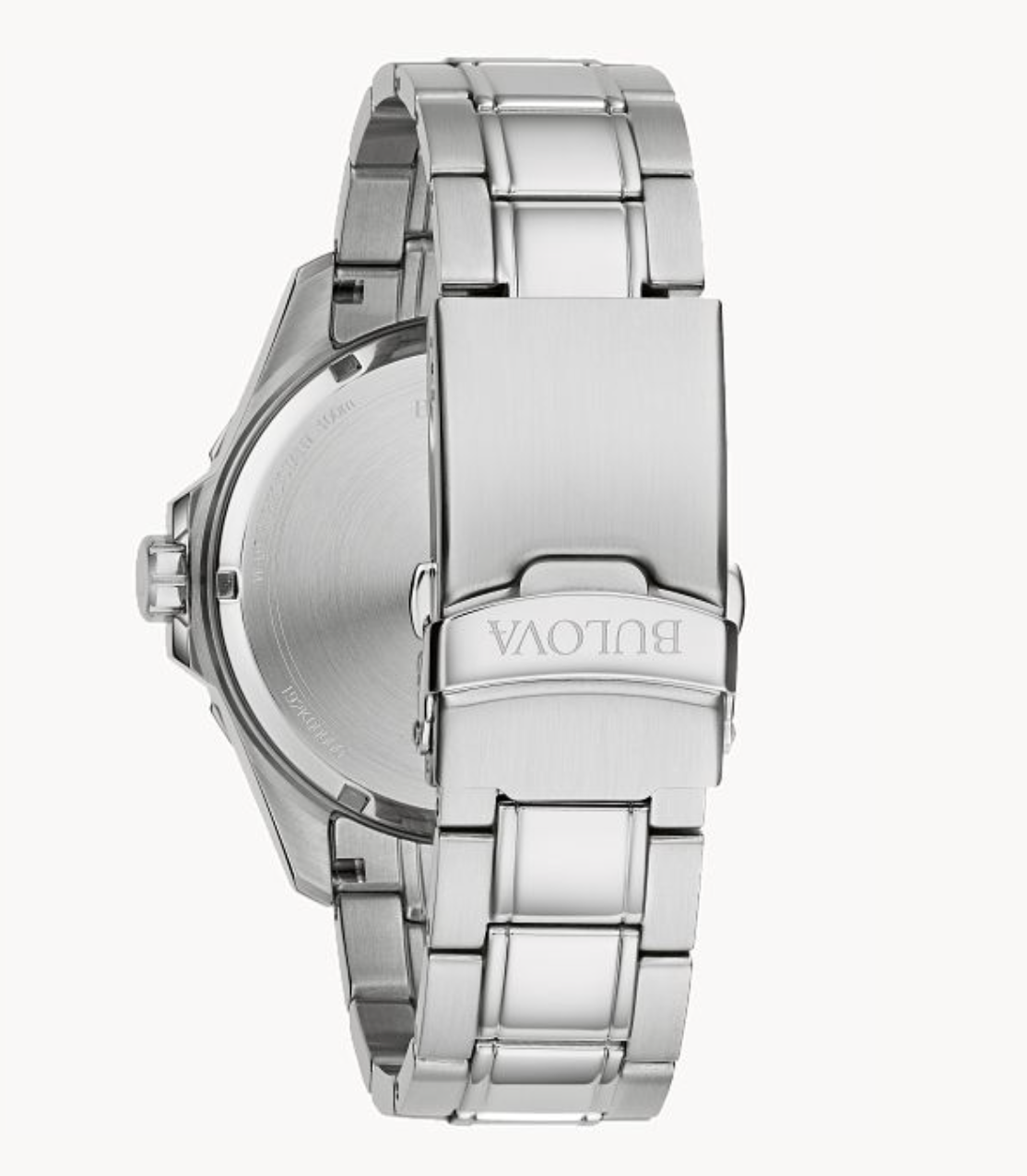 Black Dial Stainless Steel Bracelet Marine Star