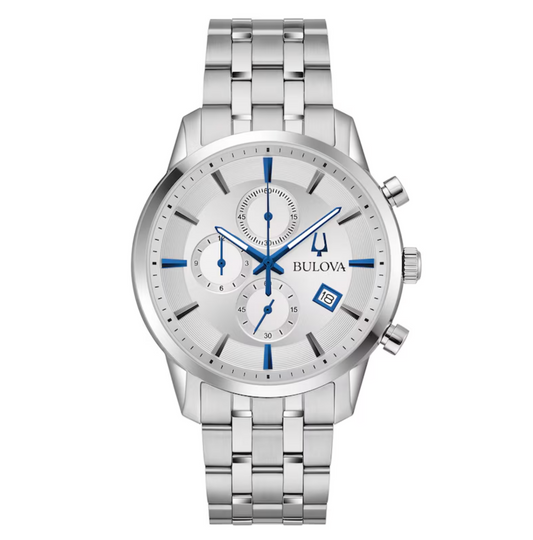 Sutton Chronograph Quartz Silver Dial Men's Watch