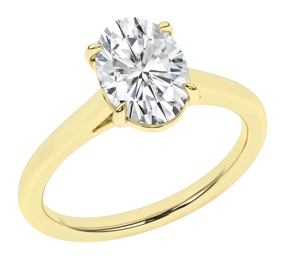 Solitaire Ring (Oval)