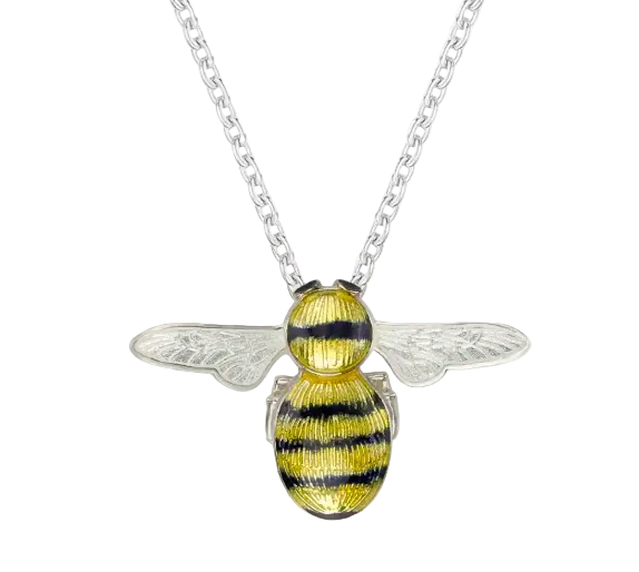 Yellow Bee Necklace