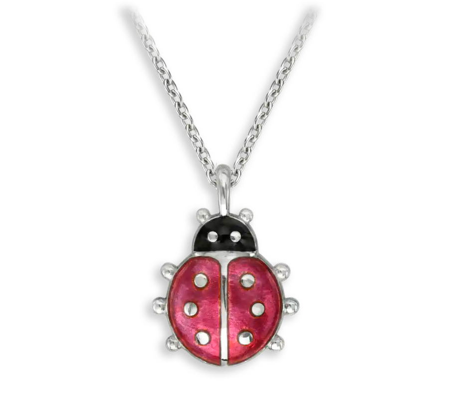 Red Ladybug Necklace