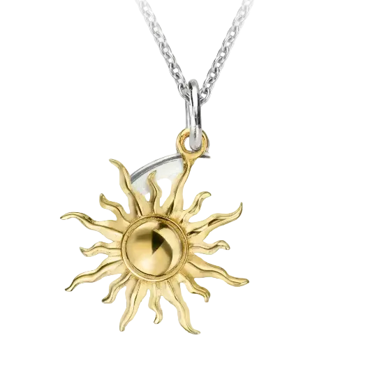 White Sun Necklace