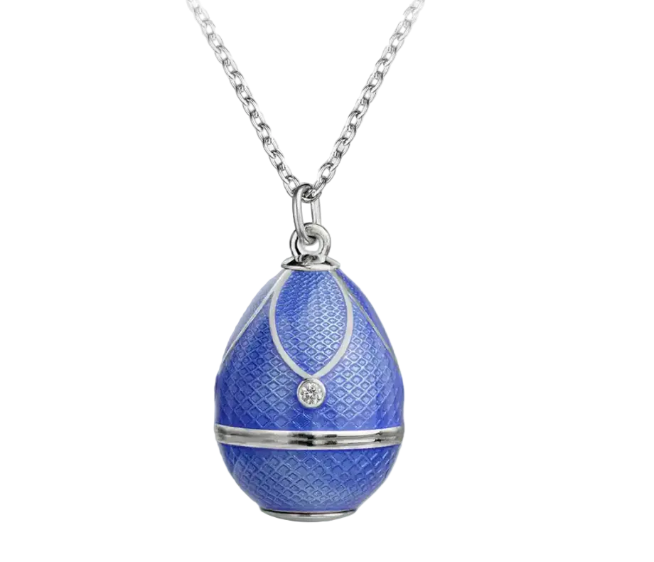 Blue Egg Necklace