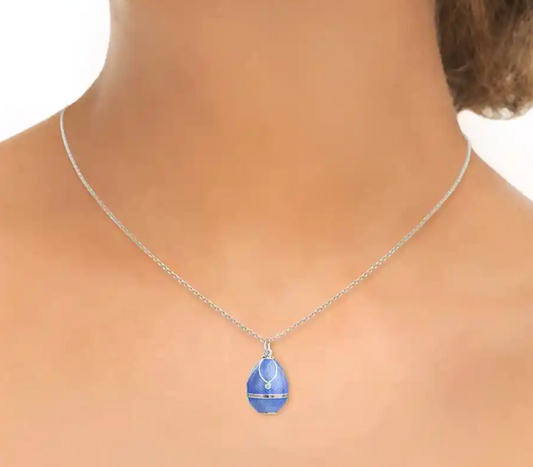 Blue Egg Necklace